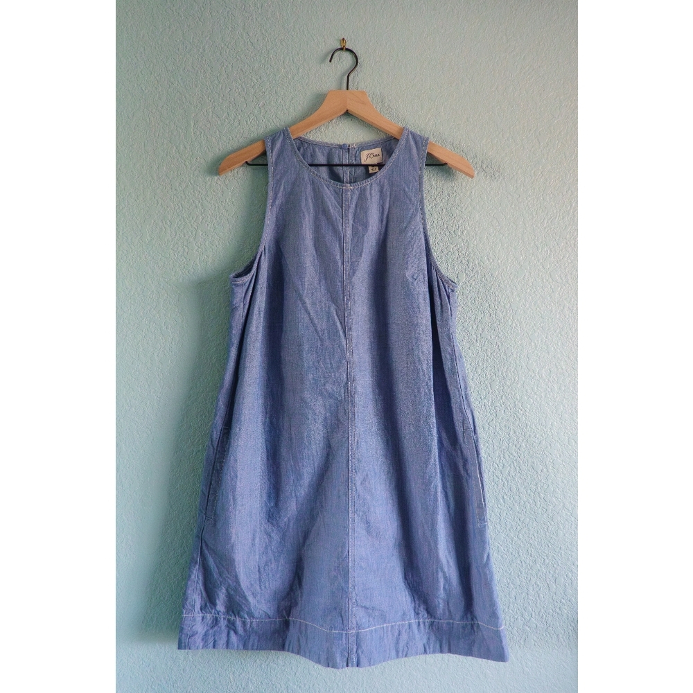 J. Crew | Chambray Shift Dress